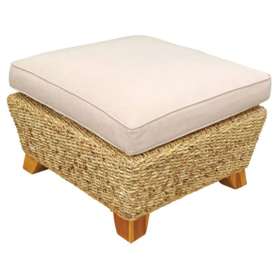 Charles Bentley Water Hyacinth Foot Stool